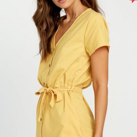 RVCA | Landed Button Up Dress, VGUC, Size S - Picture 3 of 8